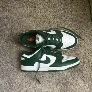 Michigan Green Nike Dunks